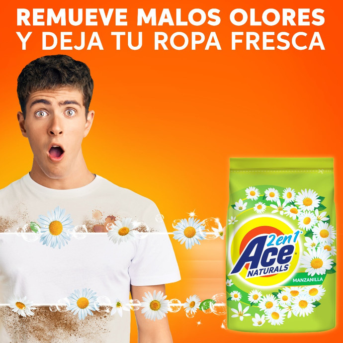 Det Ace Naturals Manzanilla Pwd 400Grx18It