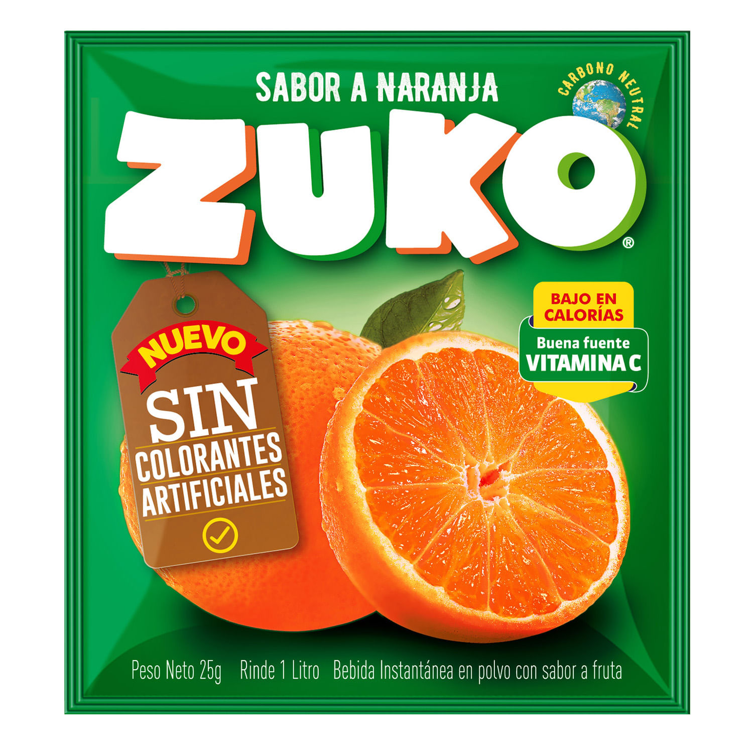 Zuko Nac Naranja 16 10X15G