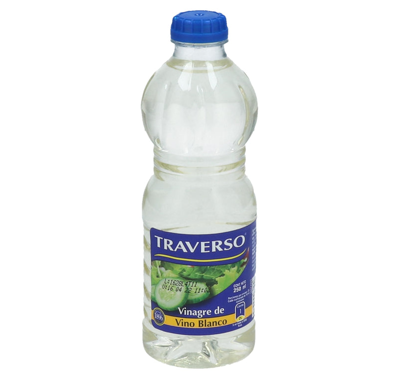 Vinagre Blanco Traverso 24 X 250 Cc