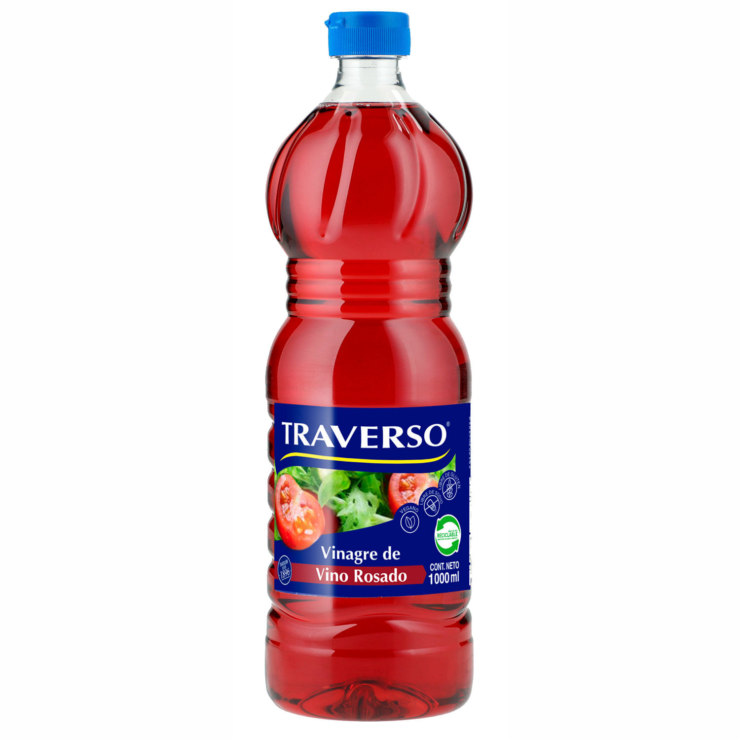 Vinagre Rosado Traverso 12X500